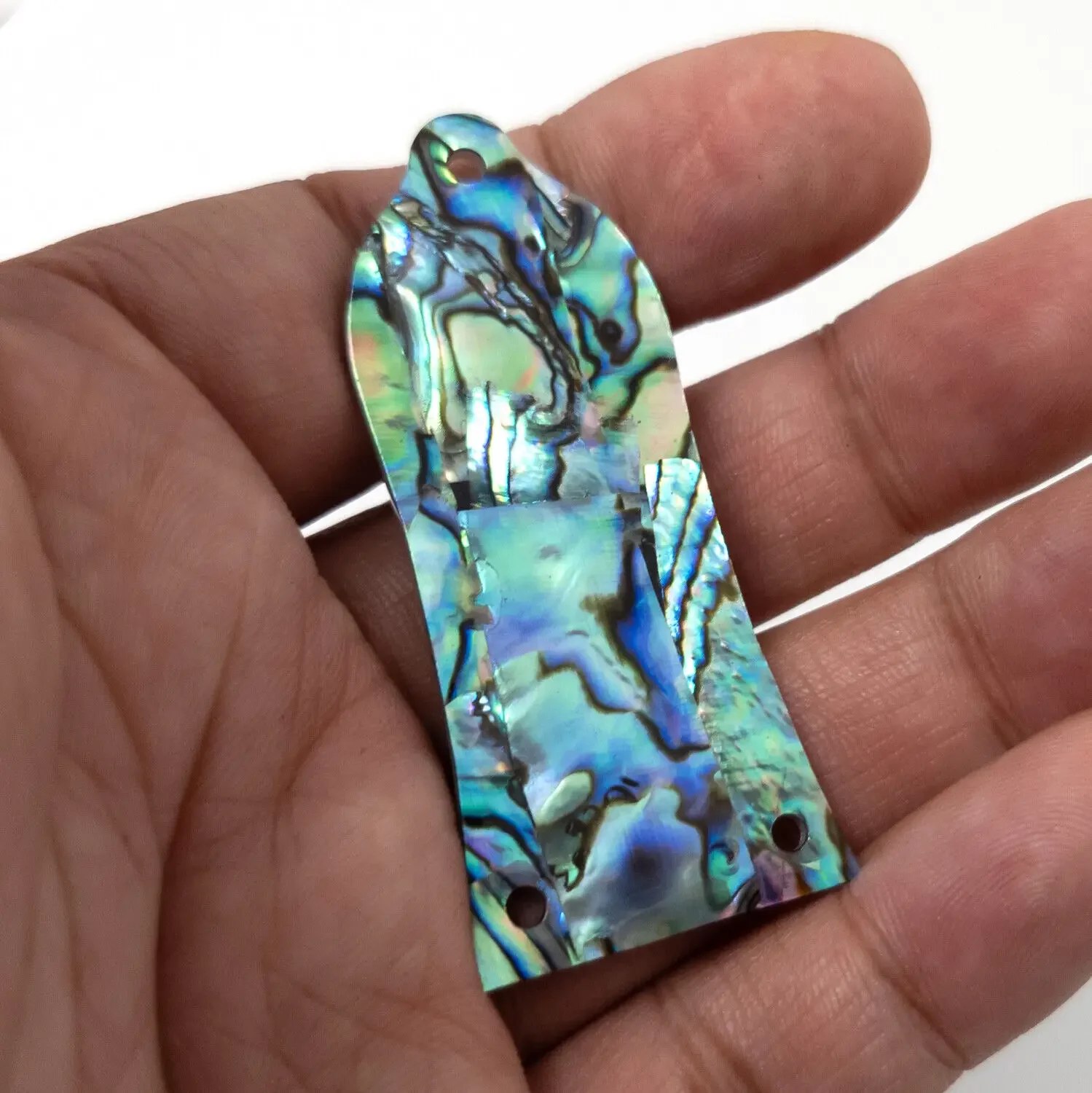 

Real Abalone Shell 3 Hole Guitar Truss Rod Cover Fits for LP Electric Guitars Replacement Parts