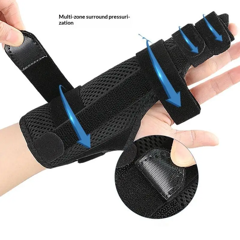Adjustable Finger Corrector Splint Trigger Finger Splint Finger Guard Clicking Stiffness For Treat Pain Brace Support Protector