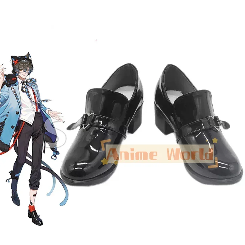 Virtual YouTuber Fancy Frontier X NIJISANJI Luxiem Ike Eveland Cosplay Shoes  Halloween Carnival Christmas