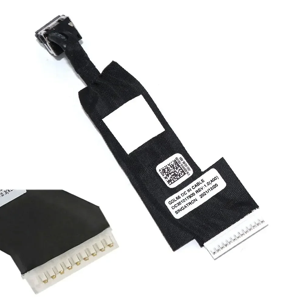 Złącze zasilania DC do laptopa Dell G15 5510 5511 5515 5520 5521 5525 G16 7625 7620 M15 R5 R6 R7, gniazdo DC-IN, kabel flex do ładowania — zdjęcie produktu 5