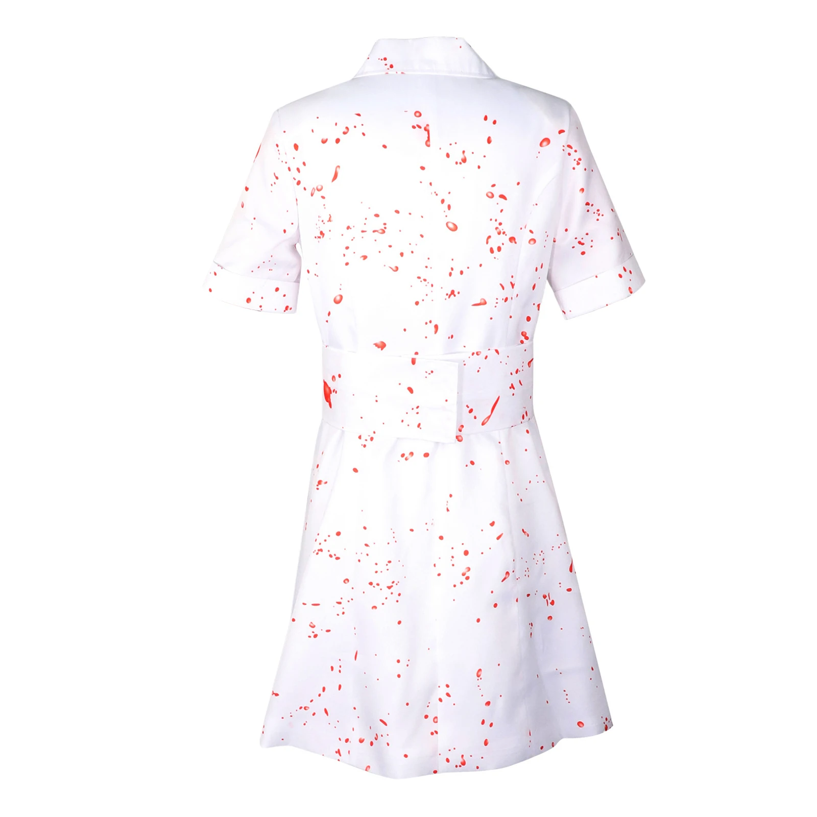 Fantasia de enfermeira Silent Hill feminina cabeça de bolha vestido de enfermeira zumbi uniforme roupas de Halloween