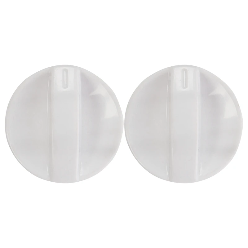 2X Microwave Oven 11 Mm Long Plastic Spool Rotary Knob Timer