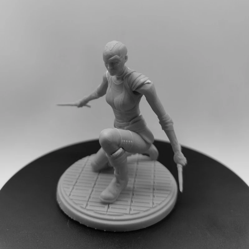 Alien Warrior 1/24 Scale Resin Figure Model Kit Unassembled Unpainted Toys