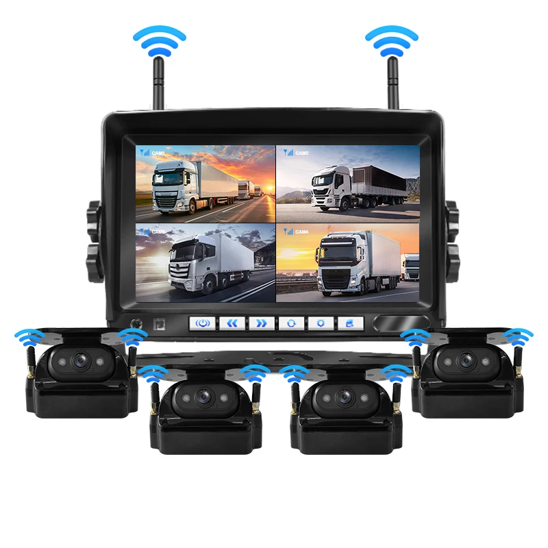 7 Inch 2CH/4CH Ips … - image