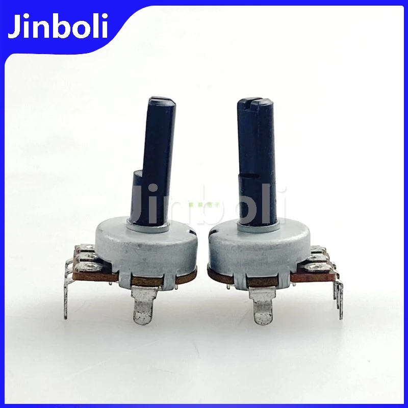 1PCS R161 Type Single Potentiometer D50K 3Pins Shaft Length 20MM Adjustment Temperature And Speed Volume Control Potentiometers