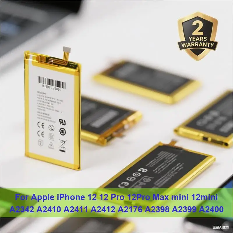 

Battery For Apple iPhone 12 12 Pro 12Pro Max mini 12mini A2342 A2410 A2411 A2412 A2176 A2398 A2399 A2400