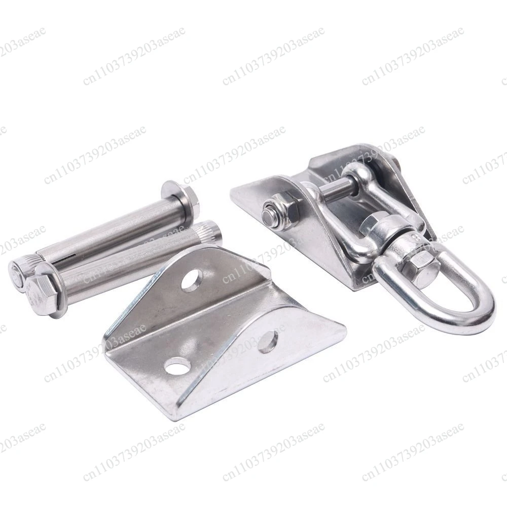 304 stainless steel fixed hanging plate, hammock chair rotating hook, swing fixed hook