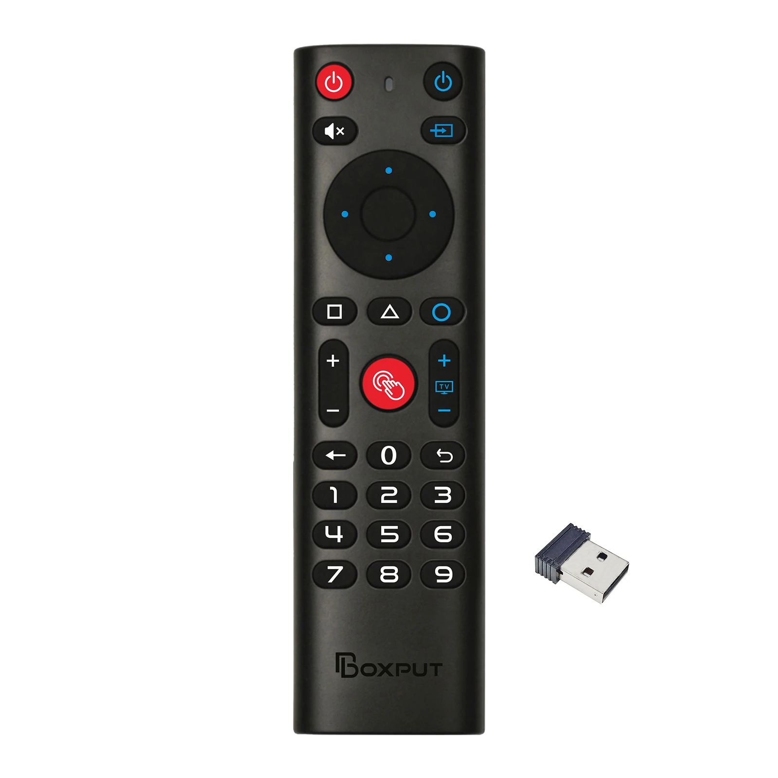 BPR3S PLUS BT Air Mouse fonction vocale IR apprentissage TV 2.4G télécommande sans fil avec Gyroscope pour Android TV Box/PC