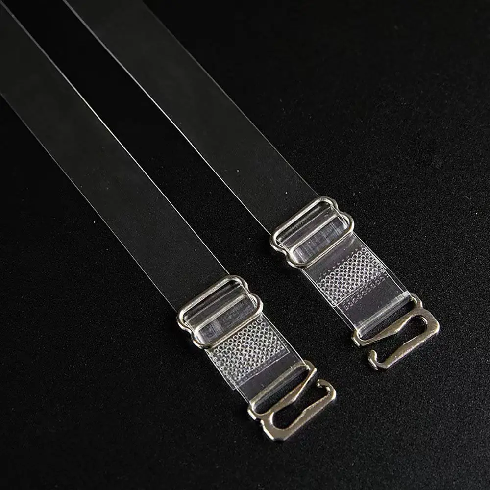 High-quality Transparent Bra Straps Detachable Invisible Underwear Strap Adjustable Anti Slip Shoulder Strap