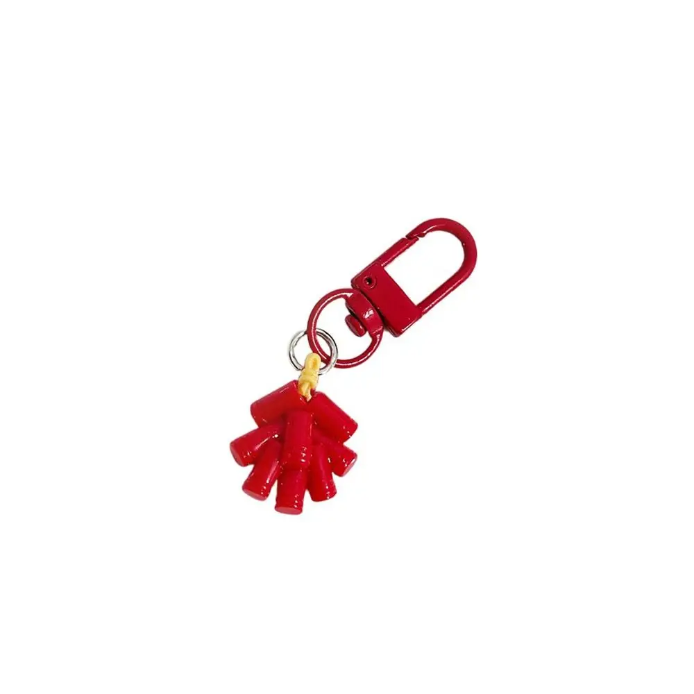 Red Packet Lunar New Year Keychain Fashion Koi Lucky Bag Chinese Knot Pendant Creative Cute Tanghulu Key Chain Lunar New Year