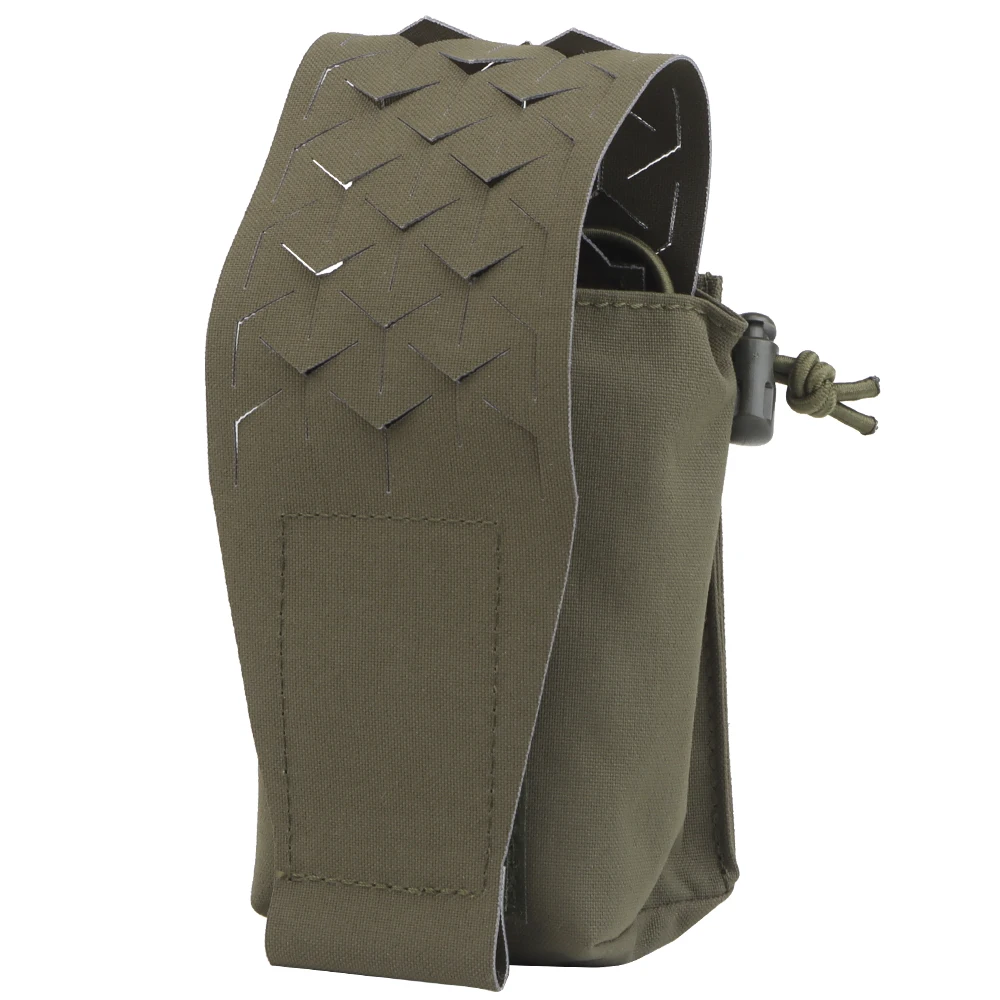 Tactical Double Mag Pouch for 556/7.62 SPUD Walkie Talkie Bags  Multi-function Clamshell Tool Pouch Airsoft Hunting Vest Storage