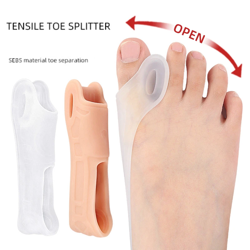 1Pcs Big Toe Hallux Valgus Corrector Foot Care Corrector Belt Recovery Training Exerciser Strap Toe Separator