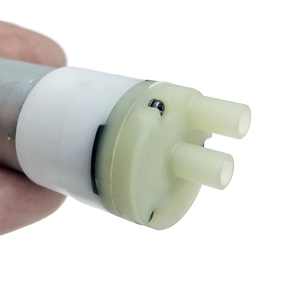 Micro Pump 370 Motor Diaphragm Water Pump DC 12V Small Self-priming Pump 1.2L/min for DIY Drinking Fountain Pump DC 8.4V-12V