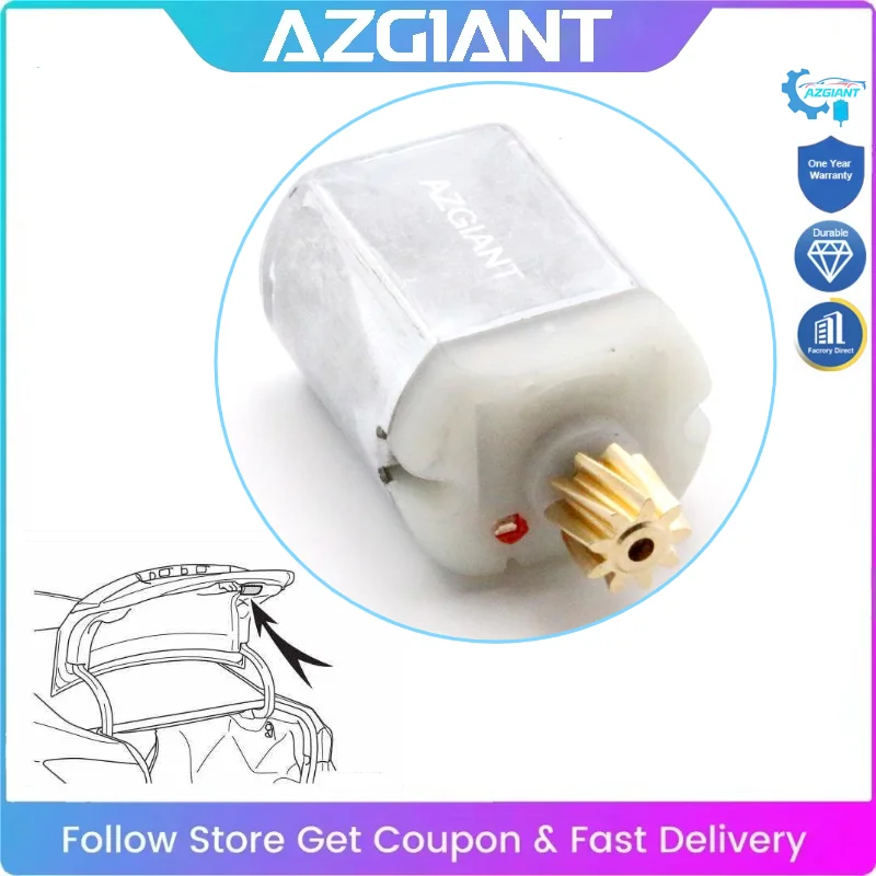 

AZGIANT Car Trunk Tailgate Actuator Motor for VW Passat Jetta Touareg Tiguan DC 12V Motor Engine Durable Auto Parts #5C6827505C