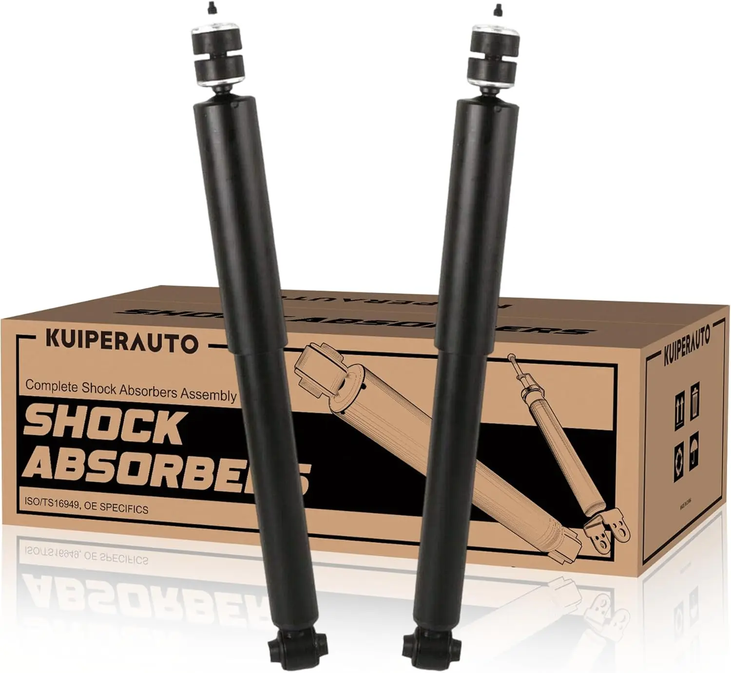 

2PCS Rear Left and Right Struts Shocks Absorbers Compatible for 2005-2014 Ford Mustang 349026