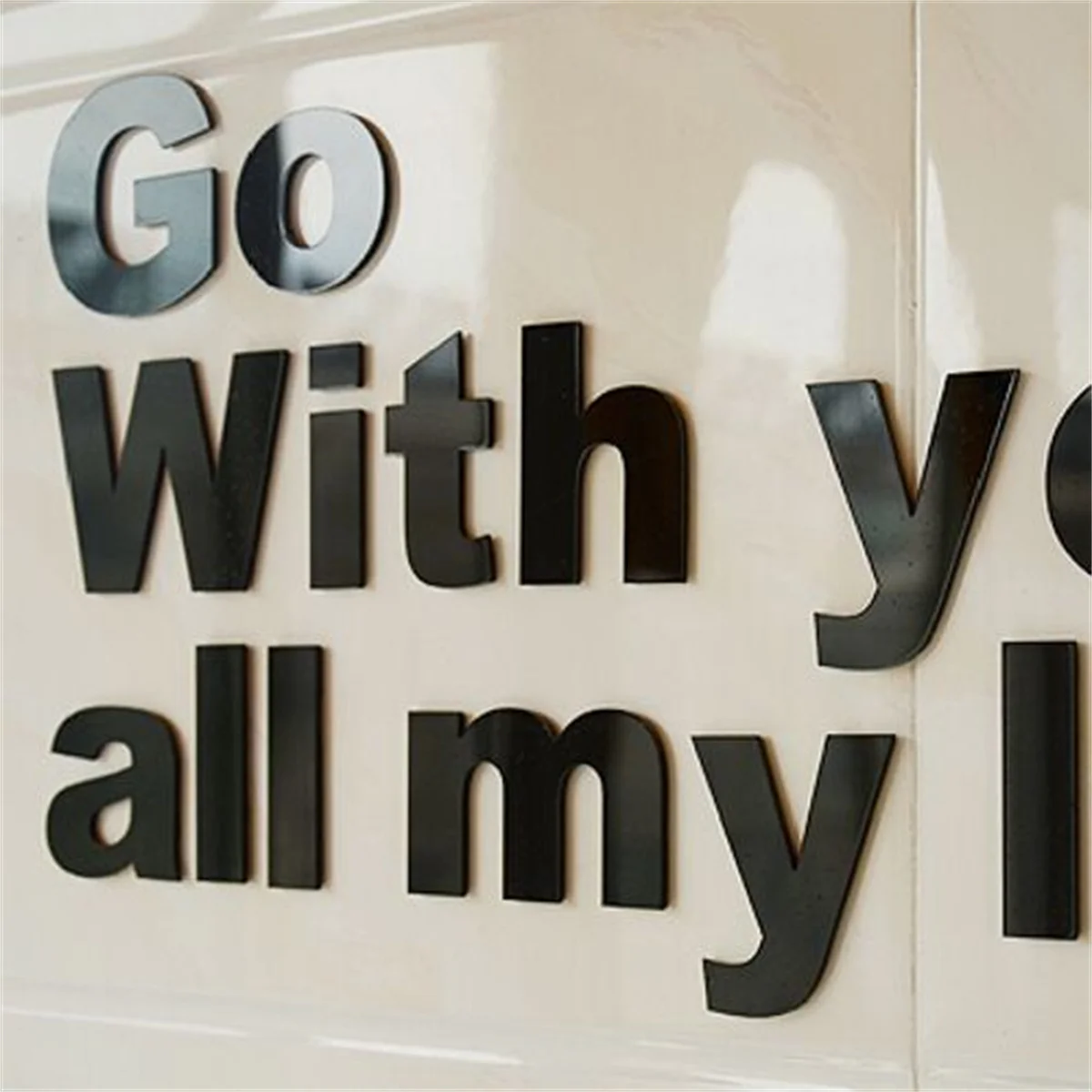 Customized 3D Cutting Business Logo Wall Signs for Your Company Acrylic Laer-Cutting Designs Home Decorations