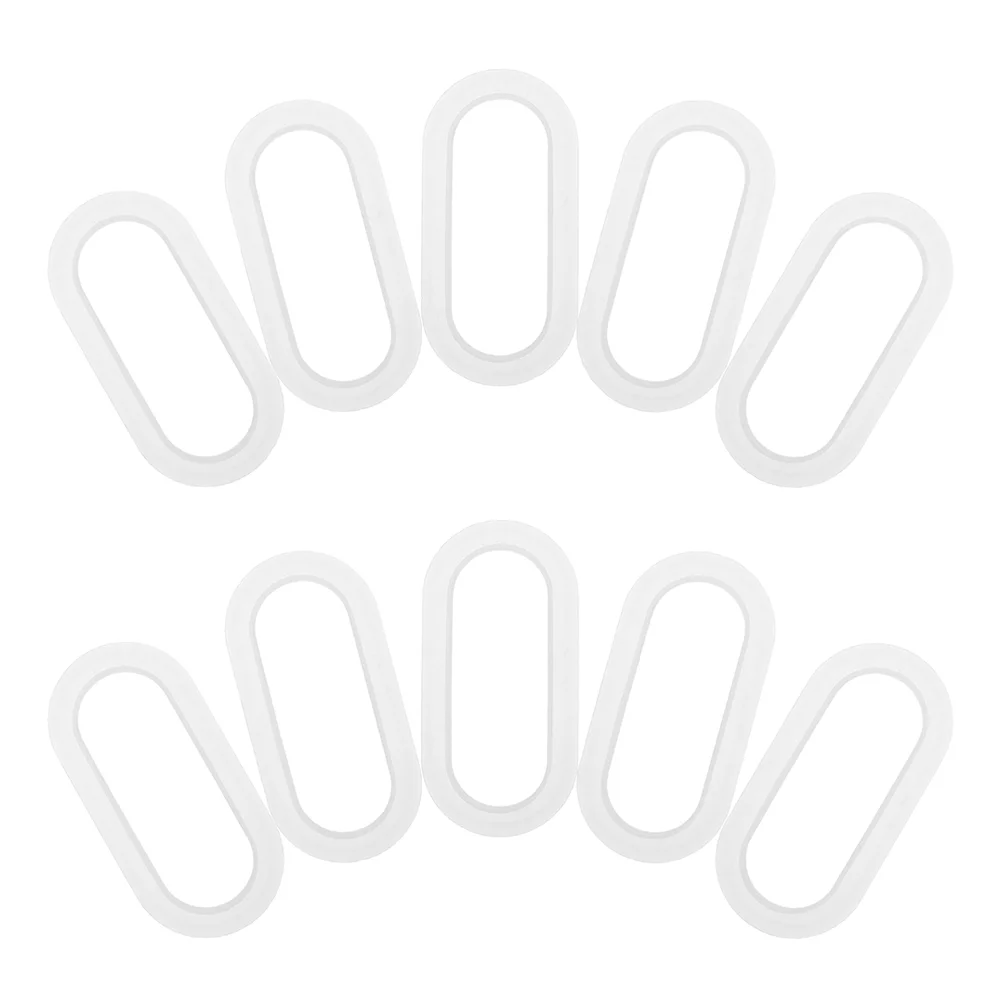 10 Pcs Carton Buckle Large Moving Boxes with Handles Home Carry Strap Plastic for Bags Load Bearing