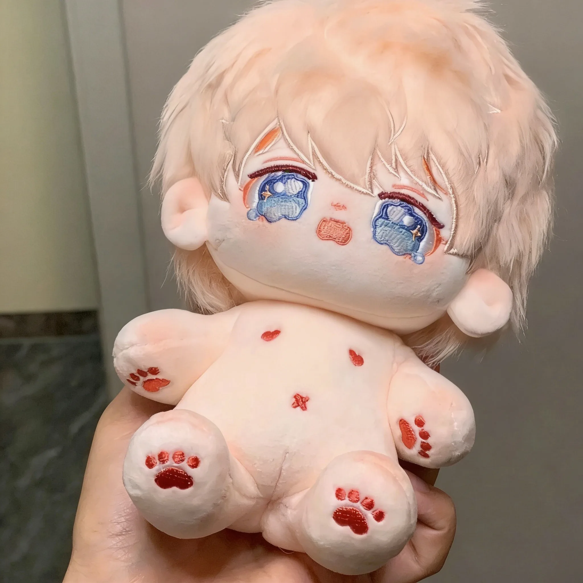 

Customized 20cm ROII Plush Doll Virtual Streamer Kawaii Stuffed Toy Soft Body Figure Collectible Plushie Gift