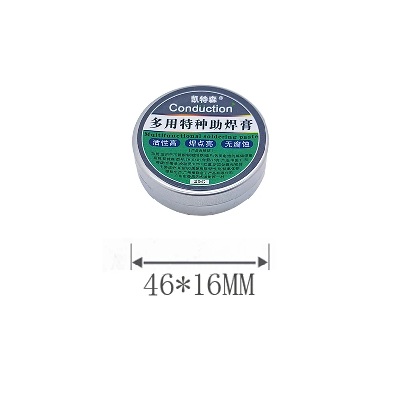 Lead Free Strong Rosin Flux 18650 battery Stainless Steel Aluminum copper Tin Metal Welding Oil For Electronic Part Solder Paste