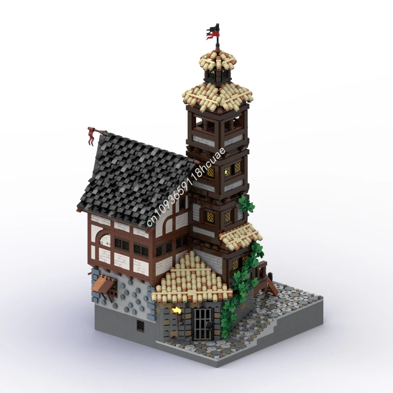 4830 pçs moc porto molhar os piratas leviatã modelo blocos de construção crianças arquitetura educação tijolo brinquedos presentes natal