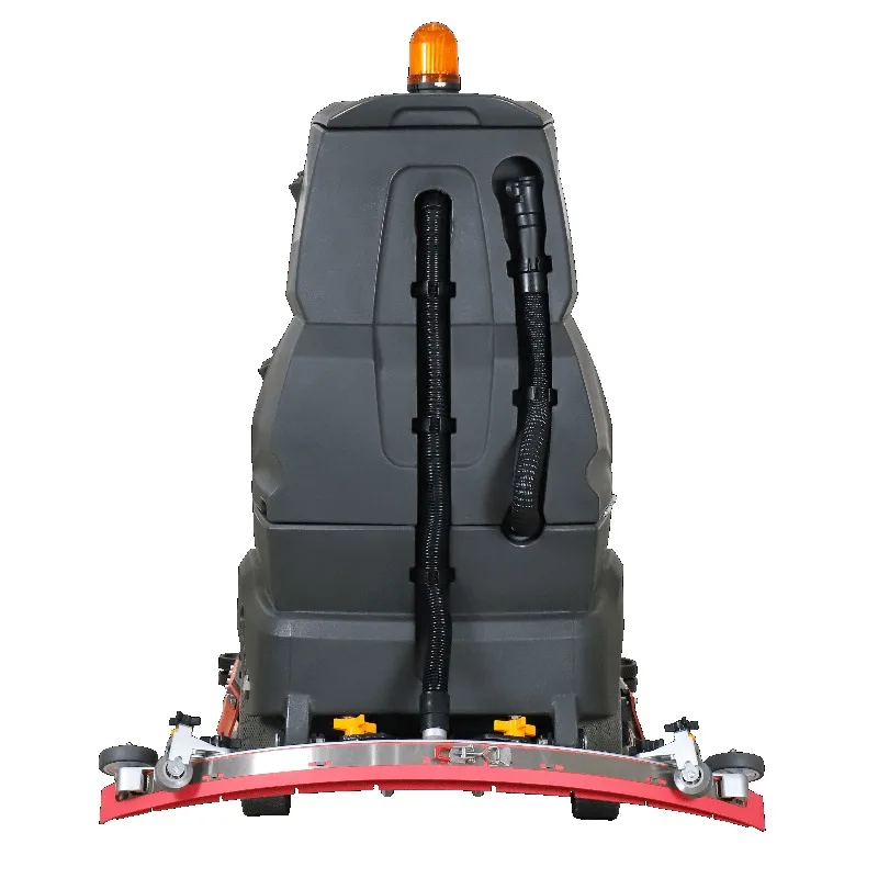 Airo Commercial Ride-On Scrubber Battery Floor Cleaning Machine Certified Best Tile Sweeper Washer for Asphalt Water Conditio