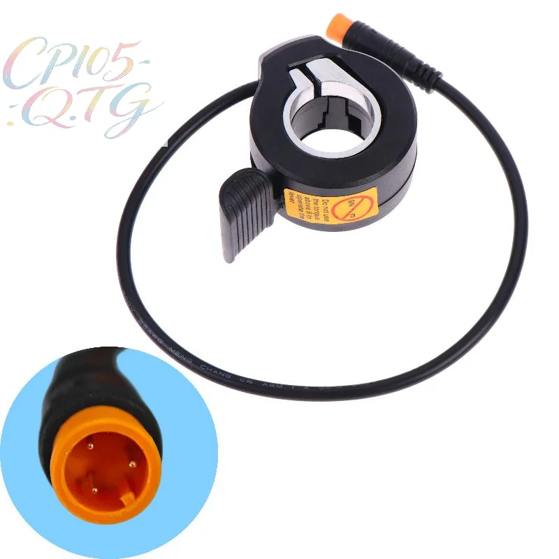 

Hot 1Pcs 130X Speed Connector Waterproof Thumb Throttle For Electric Scooter E-Bike Replacement Repair Parts