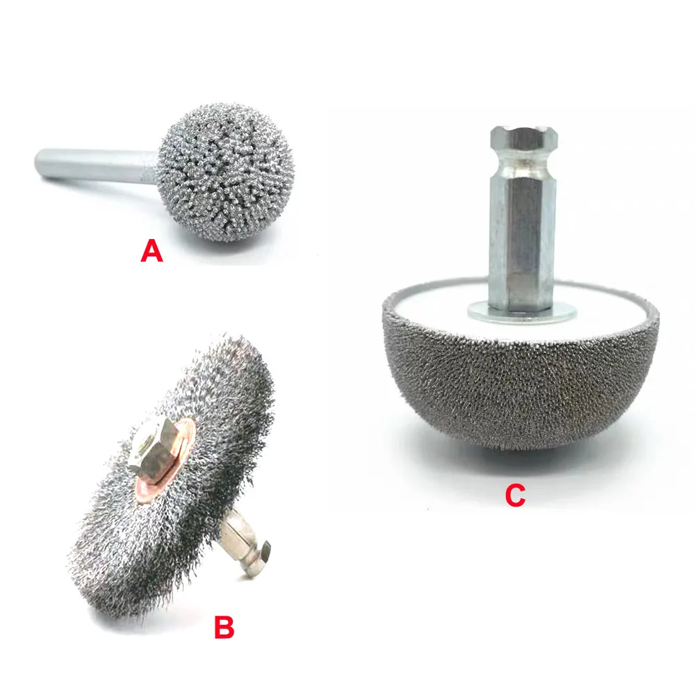 

Tire Buffing Wheel Diamond Grinding Disc Round Grinding Head for Car Tire Repair Buffer Low Speed Air Grinder