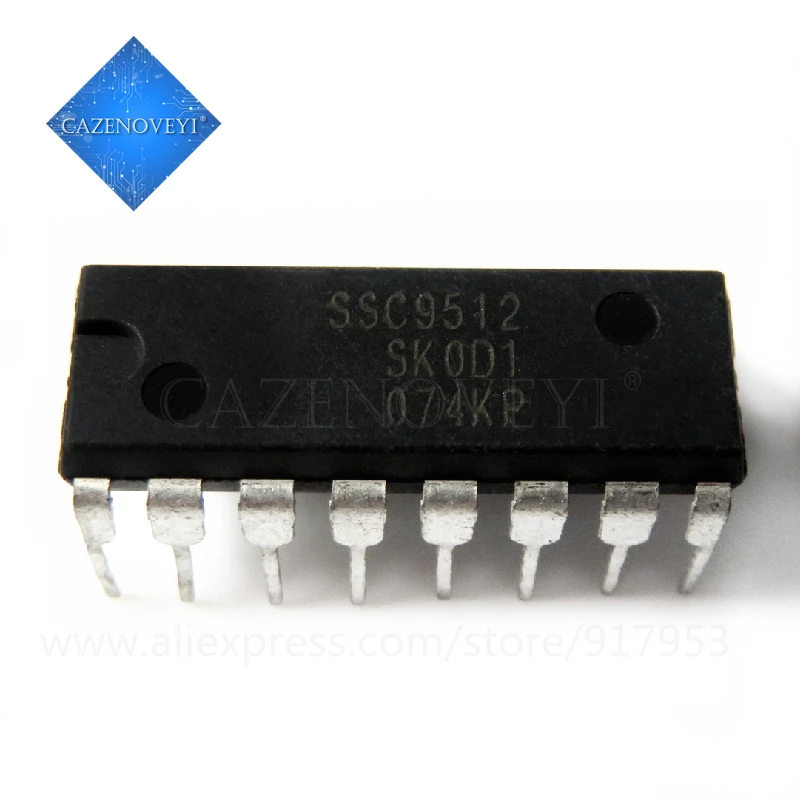 2pcs/lot SSC9512 SSC9513 SSC 9512 9513 DIP-16 In Stock