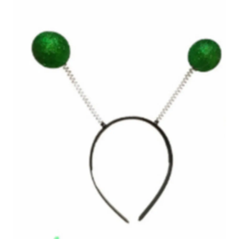 ハロウィン用エイリアンドロップピアス、エイリアンメガネ、シリコンブレスレット、コスチュームアクセサリー