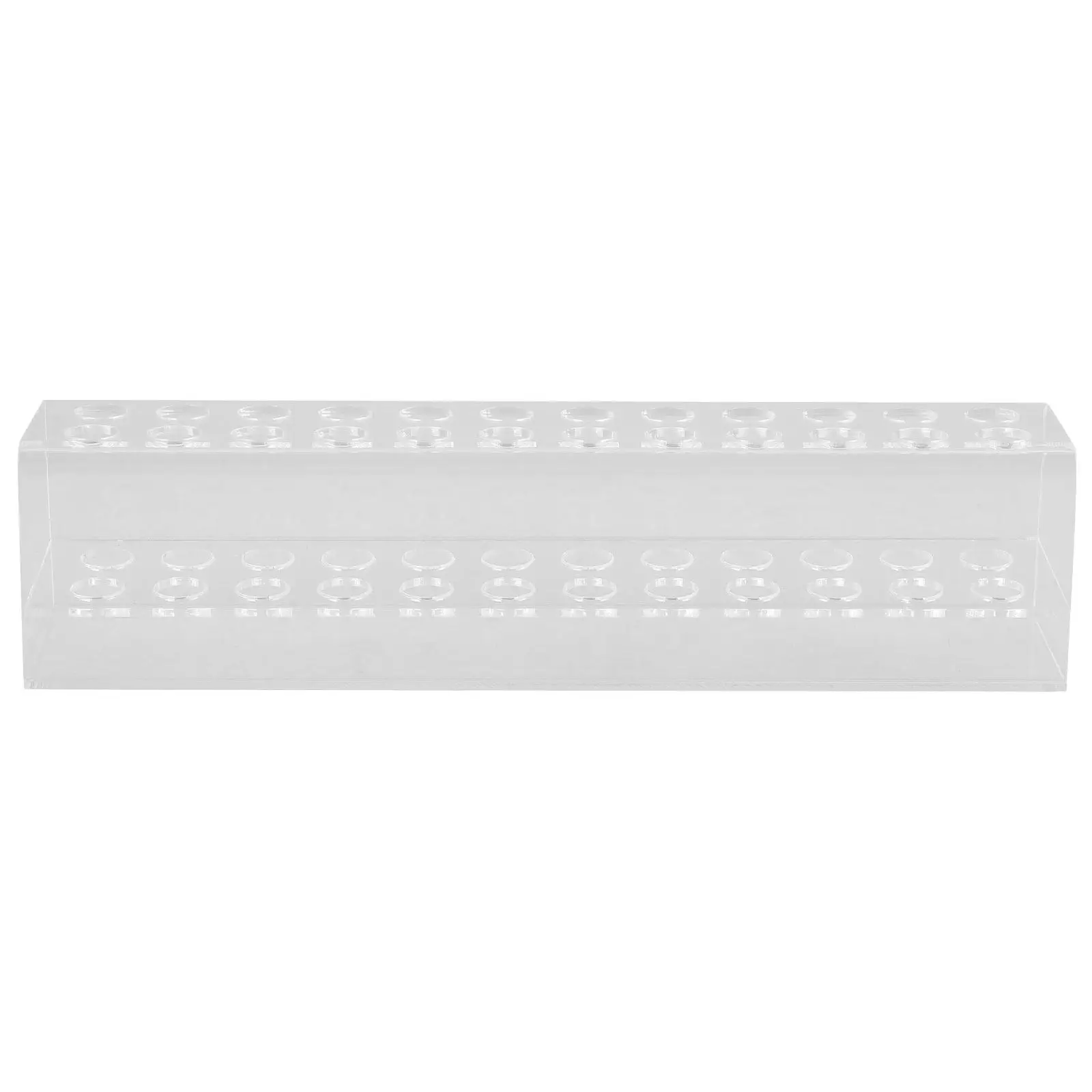 Firm Structure Pen Displaying Rack Multi Slot Design Pens Pencils Storage Rack for Painting Pens Paintbrush Organizer Table Pen