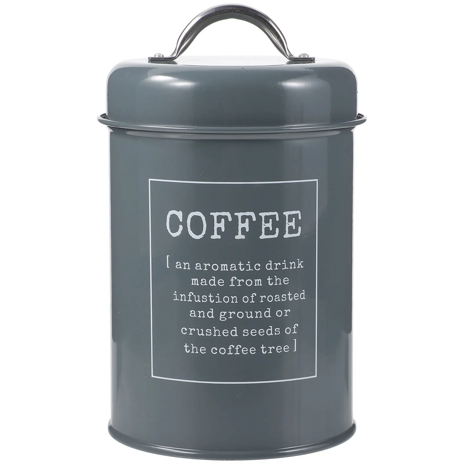 

Metal Canister Set for Coffee Tea Sugar Practical Home Kitchen Decoration Metal Canisters Coffee Canister Set