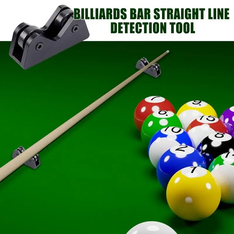 Pool Billiard Cue Straightness Checker Checking Tool 2X Cue Maintenance Tester Checker Detection Tool Cue Straightness Detection