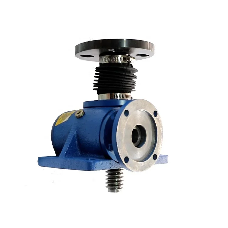 SWL2.5T Keyhole Worm -bolt Lifter worm gear screw jack mechanical screw jack for Food packaging