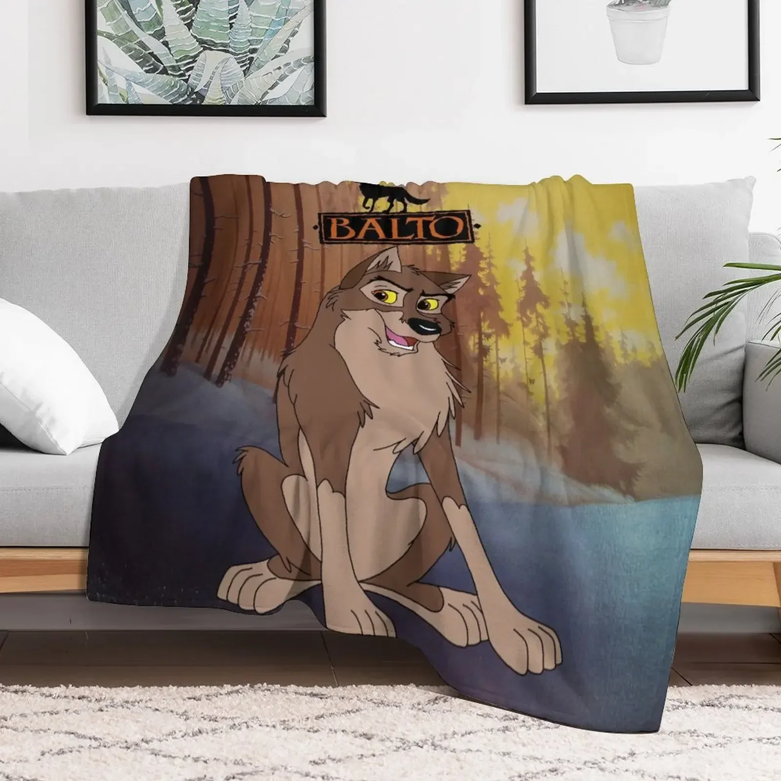 

Balto In The Wilderness Throw Blanket christmas decoration bed plaid Blankets Blankets For Baby heavy to sleep Blankets
