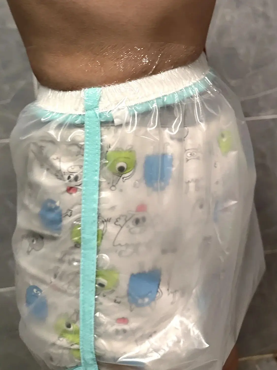 Postoperative Reusable Waterproof TPU Adult Nappy Large Size Diaper Cover Incontinence Pants Diaper Soft Dropshipping