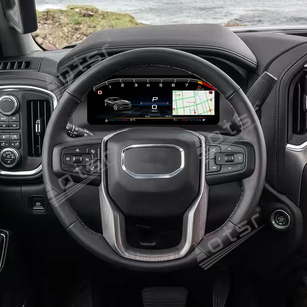 Newest Digital Cluster Odometer Screen for Chevrolet Solod LCD 2019-2023 Utimedia Player Dashboard Speed Meter Car Accessories