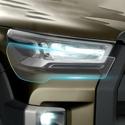 for TOYOTA HILUX INVINCIBLE SOFORT V 2021-2023 TPU PPF Clear Sticker Car Paint Protection Film Car Transparent Headlight Film