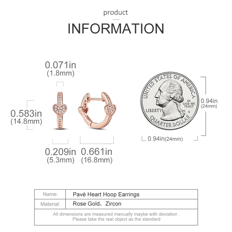 Echte Liebesfeder-Ohrringe aus 925er Sterlingsilber, passend für Original-Charms, Creolen für Damen und Mädchen, Ohrstecker, edler Schmuck, Geschenke – Detail 18
