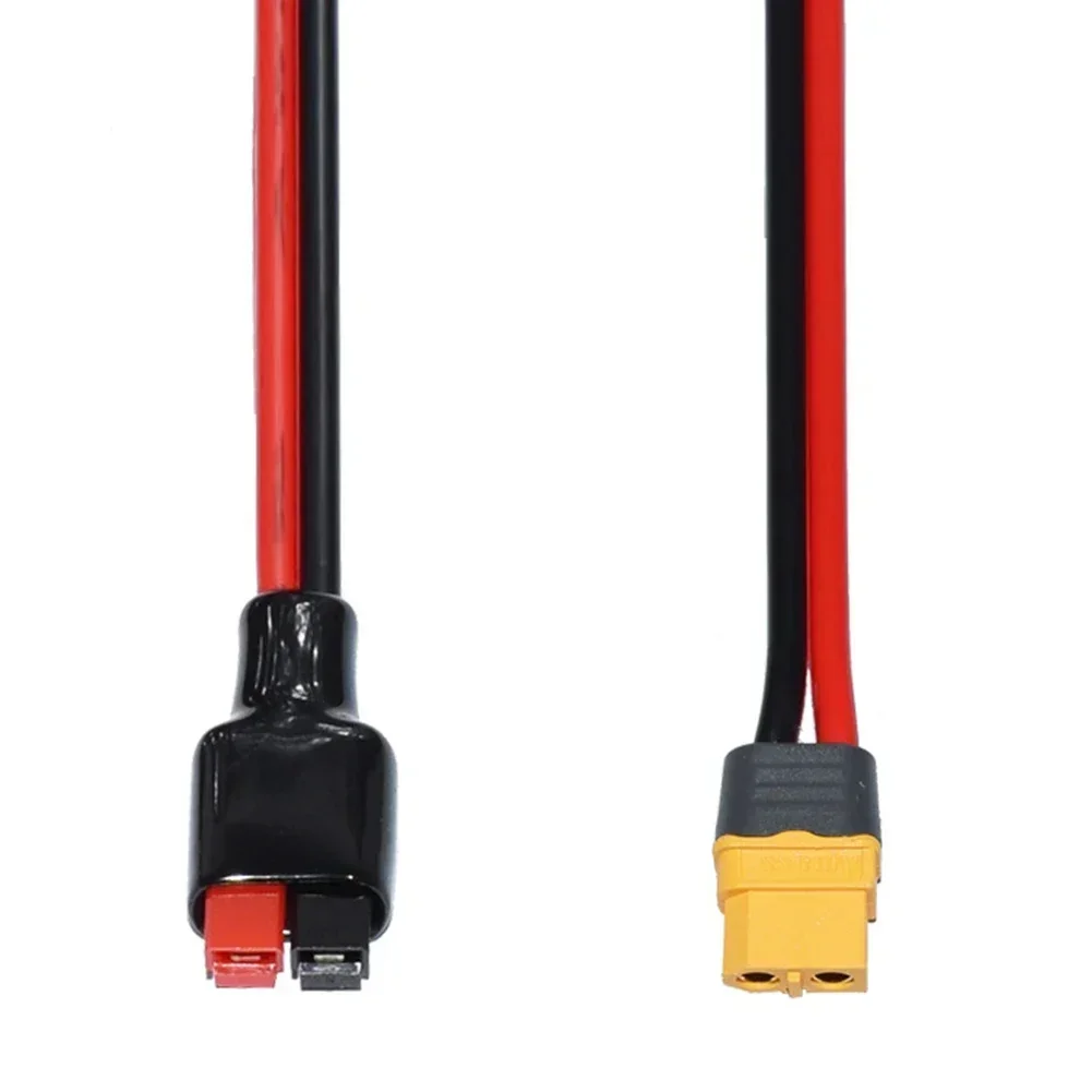 For Anderson To Female Adapter Cable 12awg 2 Cores Battery Cable 30cm 91.5cm Environmentally Friendly Connector Plug Set