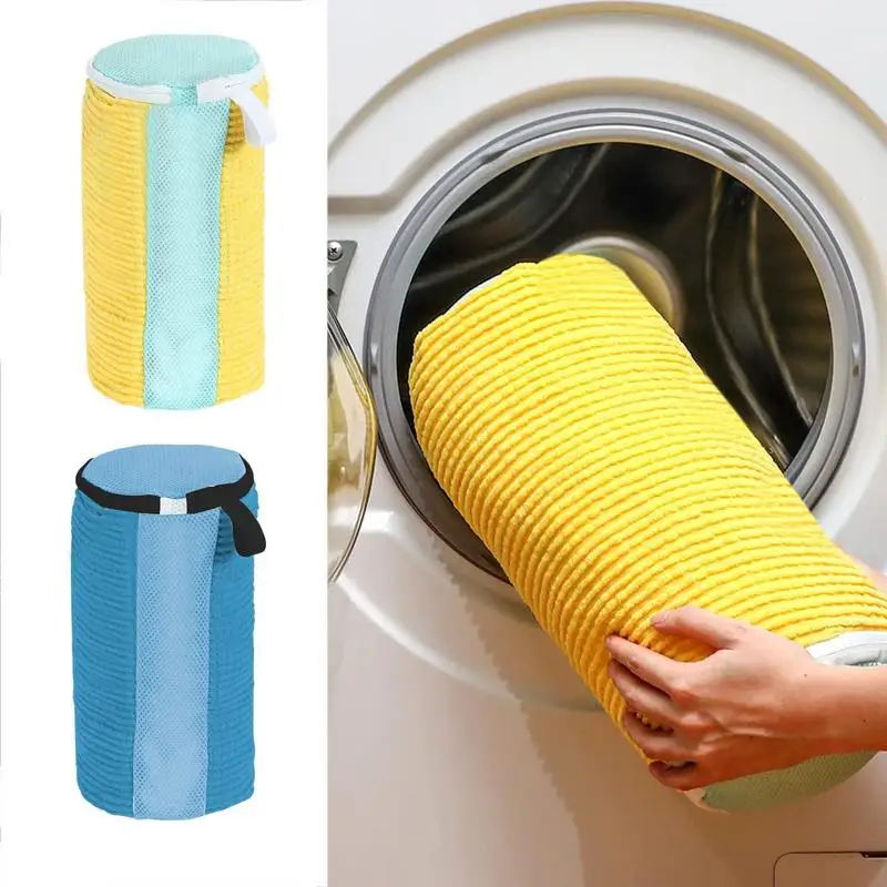 

Washing Machine Shoes Bag Breathable Chenille Shoe Cleaning Laundry Bag Anti-deformation Protective Clothes Organizer For Bra