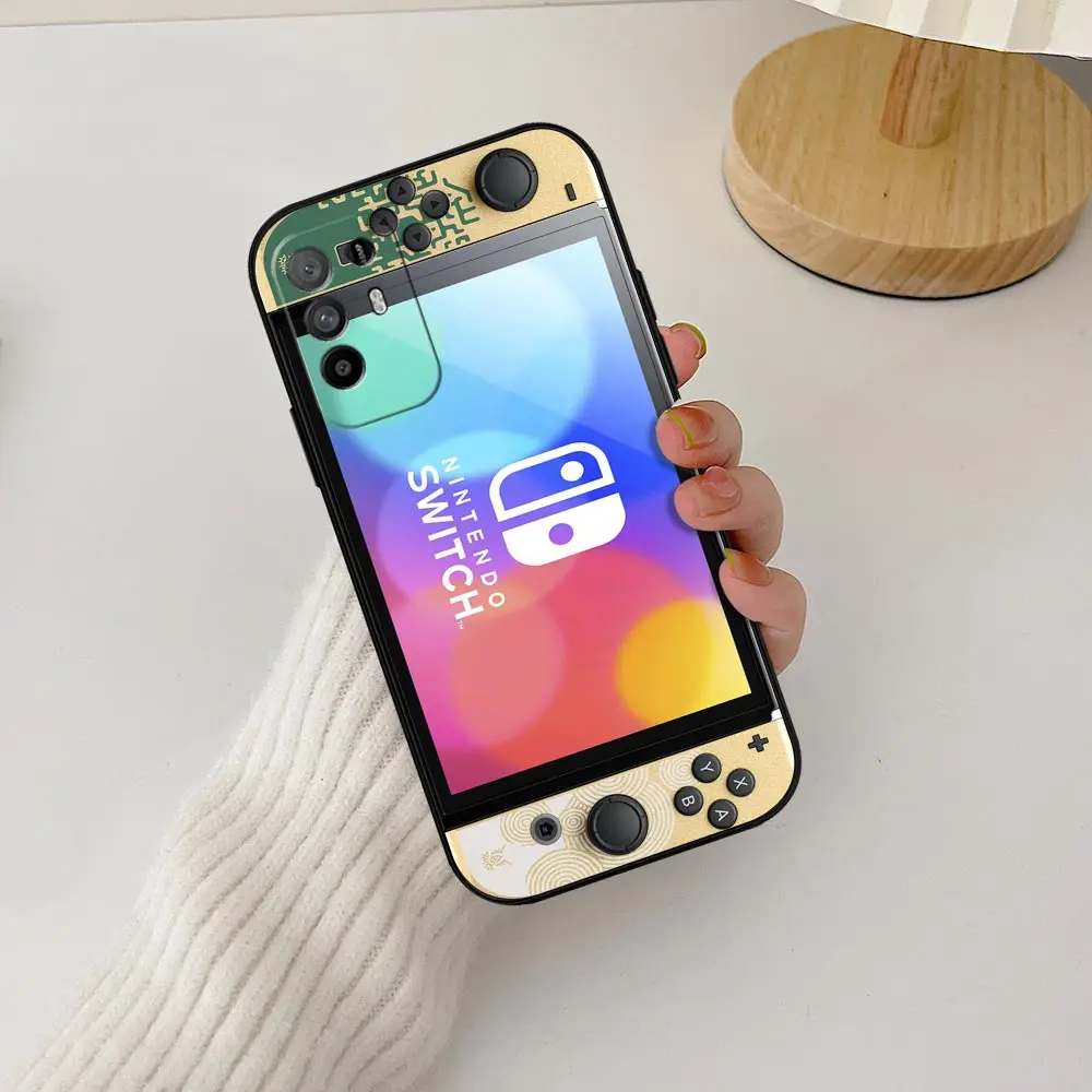 Classic Reliver Stress Gameboy Console Case For OPPO A98 A94 A93 A92 A92S A83 A78 A76 A74 A73 A71 A58 A57 A55 A54 A53 2020 Cover