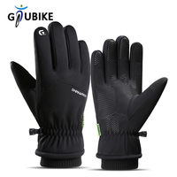 GTUBIKE Windproof Waterproof Ski Warm Thick Gloves For Outdoor Cycling Autumn Winter Touch Screen Slip Wear-resistant Gloves