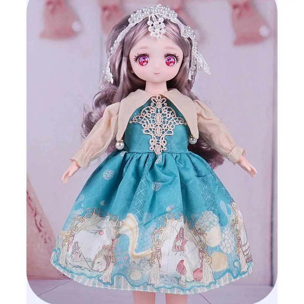 DIY Dress Up 30cm Dolls Clothes High Quality Fashion Doll Princess Dress Cute New Design 1/6 Dress Up Doll DIY Clothes