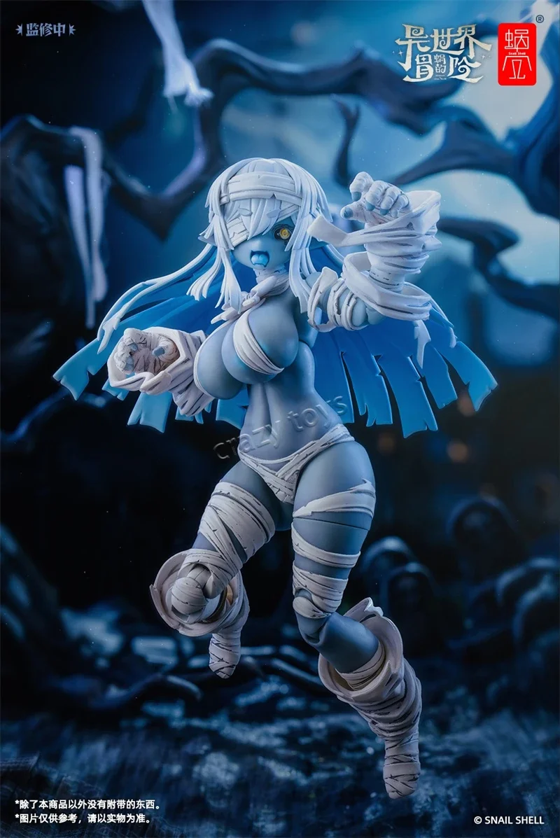 

【In Stock】 Snail Shell Grisa RPG-03 Resuscitation Zombie 1/12 Action Model Figure