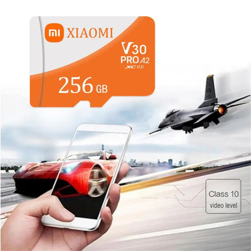 Xiaomi การ์ดความจำ2TB Micro SDXC TF SD Card Pro PLUS 1TB กล้องการ์ดหน่วยความจำความเร็วสูงแฟลช SD การ์ด A2 512GB ขยายพื้นที่เก็บข้อมูลสำหรับ Android