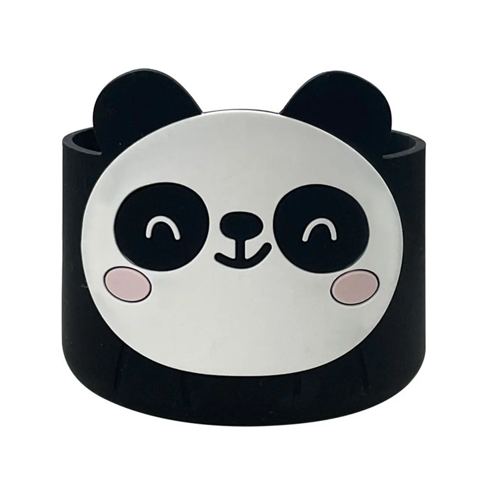 

Silicone Sleeve for Glass Bottle Cartoon Animal Silicone Sleeve for Tumbler Heat Resistant Bottom Boot Glass Bottle Mug