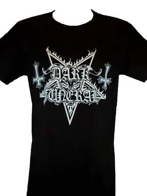 DARK FUNERAL - BAND LOGO - NEW Band Merch Black T-shirt