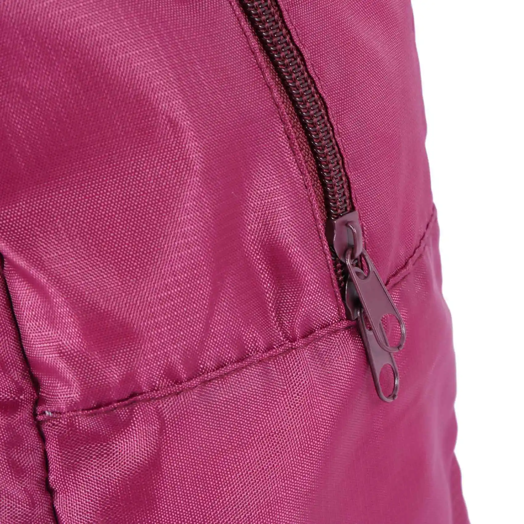FAST-2X Large Capacity Casual Folding Waterproof Luggage Storage Bags Suitcase Travel Pouch Handbag Tote Bag Burgundy