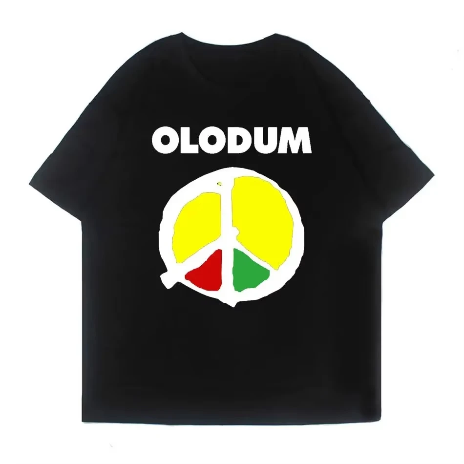 2026Adults Kids Color Peace Sign Graphic T Shirt, Retro Multicolor Peace Symbol Print Tee,  Short Sleeve Oversized Streetwea