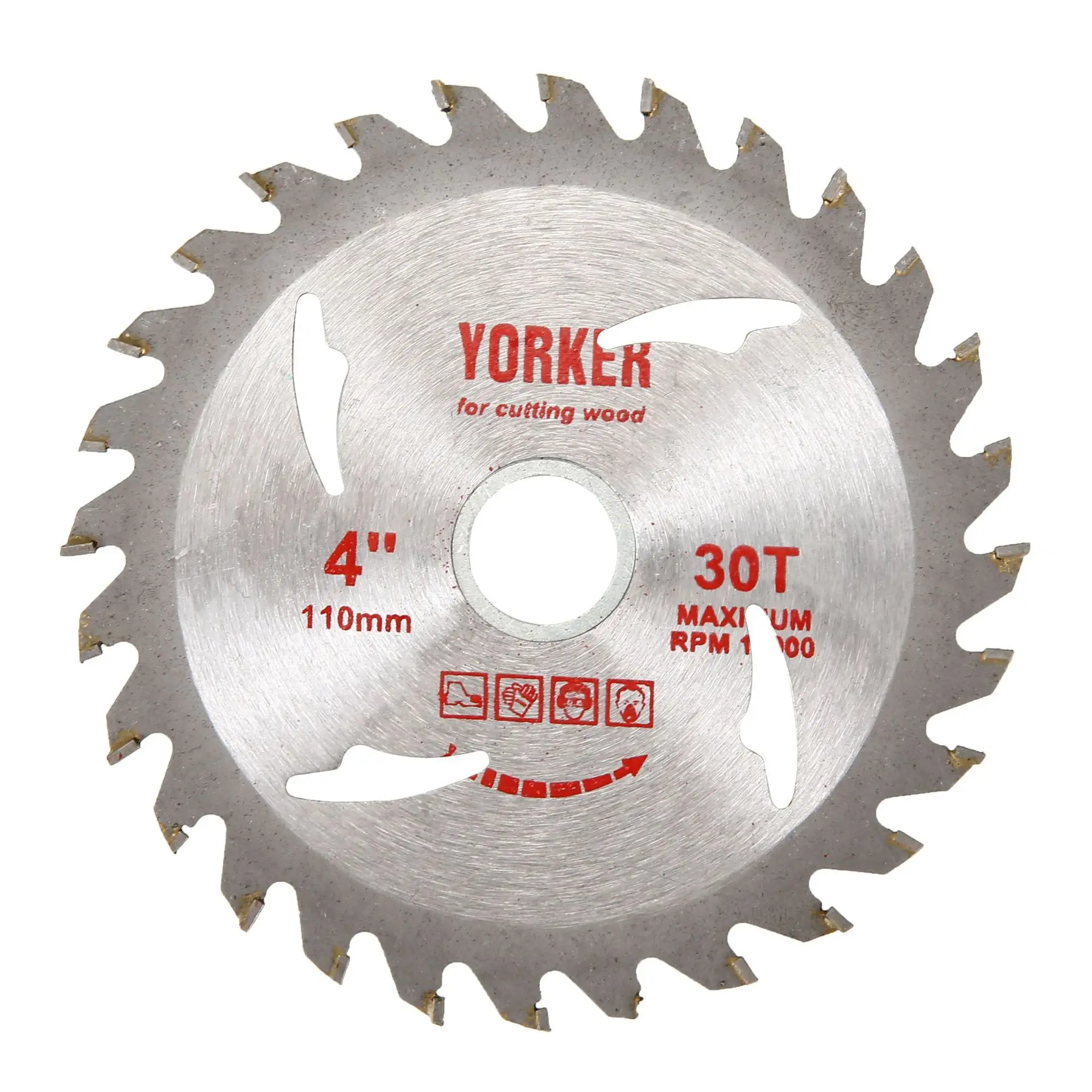 Hoja de sierra para corte de piedra, hoja de sierra para azulejos de 105mm de diámetro, hoja de sierra de aleación de mármol, hoja de sierra para madera de 4 ''* 28T